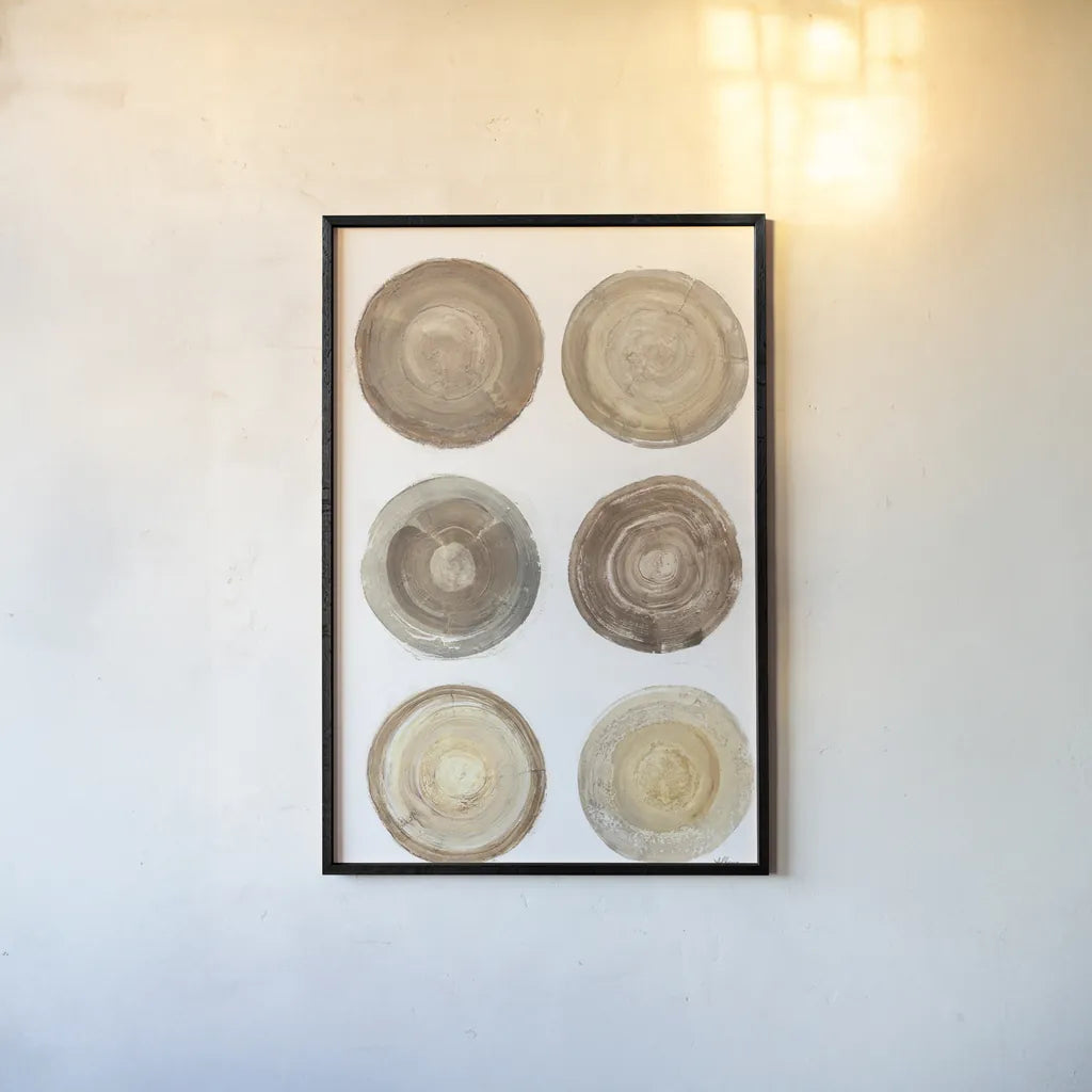 Counting the Years IX by Albena Hristova. shown as a paper print in a black flame. Available as a archival giclee rolled canvas, fine art paper, or poster print. SKU 71492h.