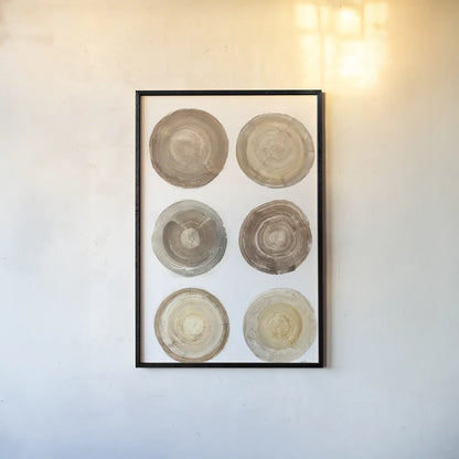 Counting the Years IX by Albena Hristova. shown as a paper print in a black flame. Available as a archival giclee rolled canvas, fine art paper, or poster print. SKU 71492h.