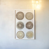 Counting the Years IX by Albena Hristova. shown as a paper print in a white frame. Available as a archival giclee rolled canvas, fine art paper, or poster print. SKU 71492h.