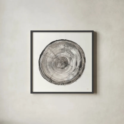 Counting the Years V by Albena Hristova. Shown in a sleek black glass frame for a contemporary gallery look. Available as an archival giclee rolled canvas, fine art paper, or poster print. SKU 34415a.