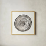 Counting the Years V by Albena Hristova. Shown in a natural wood glass frame for a timeless modern aesthetic. Available as an archival giclee rolled canvas, fine art paper, or poster print. SKU 34415a.