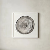 Counting the Years V by Albena Hristova. Shown in a crisp white glass frame for a clean and minimalist style. Available as an archival giclee rolled canvas, fine art paper, or poster print. SKU 34415a.