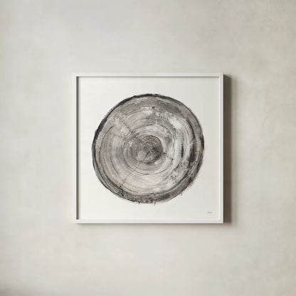 Counting the Years V by Albena Hristova. Shown in a crisp white glass frame for a clean and minimalist style. Available as an archival giclee rolled canvas, fine art paper, or poster print. SKU 34415a.
