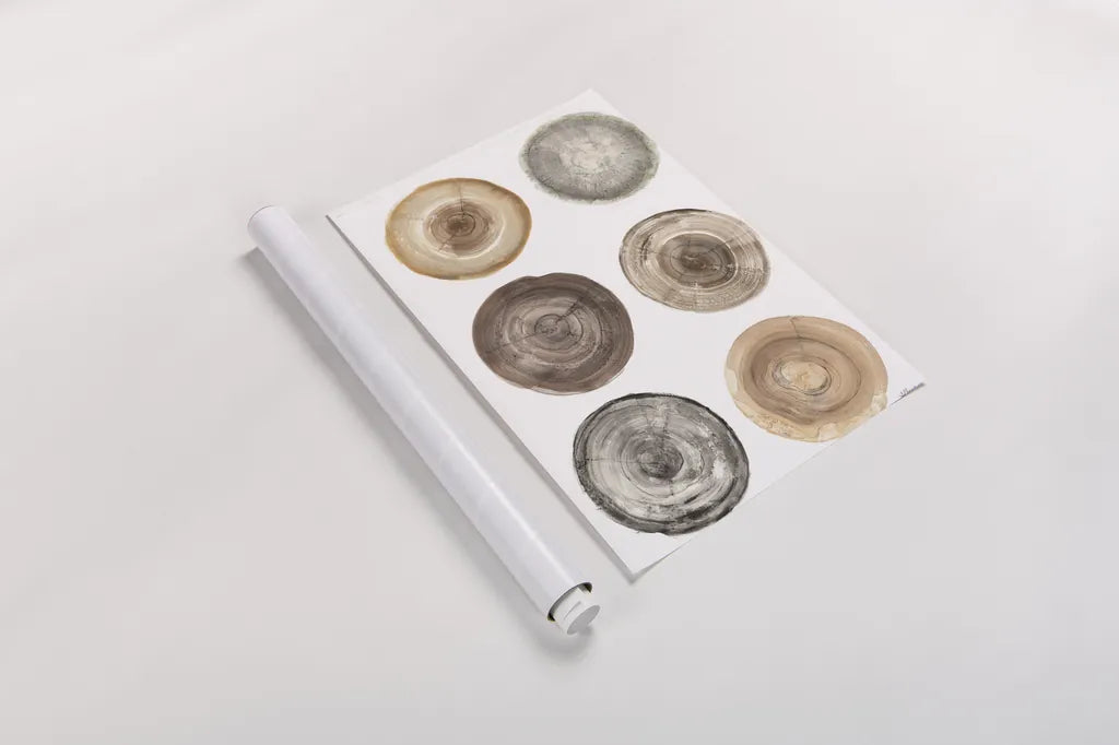 Counting the Years VIII by Albena Hristova. shown as a rolled paper print. Available as archival giclee rolled canvas, fine art paper, or poster print. SKU 71491h.