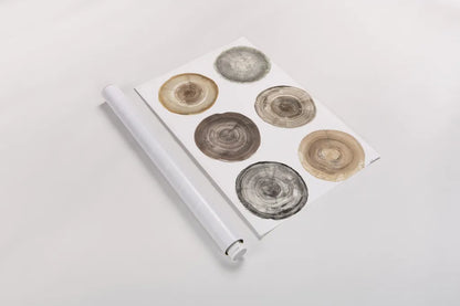 Counting the Years VIII by Albena Hristova. shown as a rolled paper print. Available as archival giclee rolled canvas, fine art paper, or poster print. SKU 71491h.