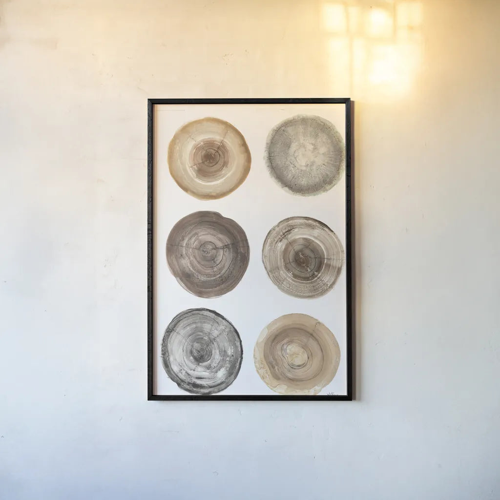 Counting the Years VIII by Albena Hristova. shown as a paper print in a black flame. Available as a archival giclee rolled canvas, fine art paper, or poster print. SKU 71491h.