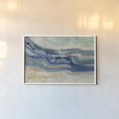Currents by Albena Hristova. shown as a paper print in a white frame. Available as a archival giclee rolled canvas, fine art paper, or poster print. SKU 28627i.