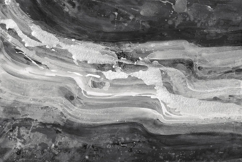 Currents Gray Black White by Albena Hristova. SKU 33324i. Archival Giclee Fine art print for wall decor.