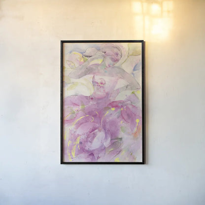 Dancer II by Albena Hristova. shown as a paper print in a black flame. Available as a archival giclee rolled canvas, fine art paper, or poster print. SKU 58781h.