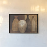 Decorative Vessels by Albena Hristova. shown as a paper print in a black flame. Available as a archival giclee rolled canvas, fine art paper, or poster print. SKU 53851i.