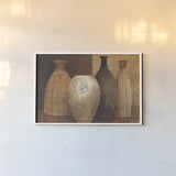 Decorative Vessels by Albena Hristova. shown as a paper print in a white frame. Available as a archival giclee rolled canvas, fine art paper, or poster print. SKU 53851i.