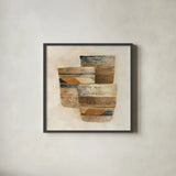 Desert Still Life II by Albena Hristova. Shown in a sleek black glass frame for a contemporary gallery look. Available as an archival giclee rolled canvas, fine art paper, or poster print. SKU 59658a.