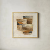 Desert Still Life II by Albena Hristova. Shown in a natural wood glass frame for a timeless modern aesthetic. Available as an archival giclee rolled canvas, fine art paper, or poster print. SKU 59658a.
