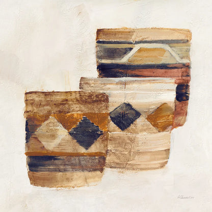 Desert Still Life III Navy by Albena Hristova. SKU 66949a. Archival Giclee Fine art print for wall decor.