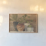 Desert Still Life Light Crop by Albena Hristova. shown as a paper print in a natural frame. Available as a archival giclee rolled canvas, fine art paper, or poster print. SKU 51854i.