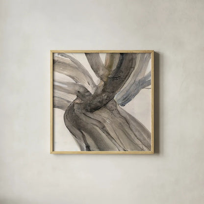 Driftwood II by Albena Hristova. Shown in a natural wood glass frame for a timeless modern aesthetic. Available as an archival giclee rolled canvas, fine art paper, or poster print. SKU 66032a.