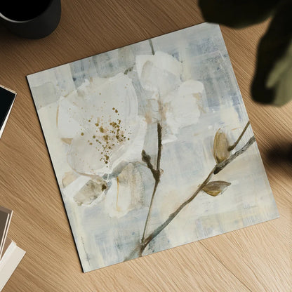 Elegance I Greige by Albena Hristova. Shown as a detailed flat fine art print, highlighting archival giclee quality. Available as an archival giclee rolled canvas, fine art paper, or poster print. SKU 33653a.