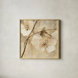 Elegance II by Albena Hristova. Shown in a natural wood glass frame for a timeless modern aesthetic. Available as an archival giclee rolled canvas, fine art paper, or poster print. SKU 32475a.