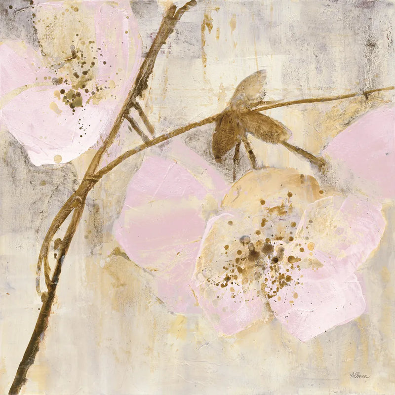 Elegance II Pink by Albena Hristova. SKU 44879a. Archival Giclee Fine art print for wall decor.
