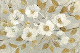 Fading Spring Gray and Gold by Albena Hristova. SKU 23666i. Archival Giclee Fine art print for wall decor.