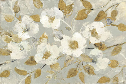 Fading Spring Gray and Gold by Albena Hristova. SKU 23666i. Archival Giclee Fine art print for wall decor.