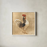 Farm Friend I by Albena Hristova. Shown in a crisp white glass frame for a clean and minimalist style. Available as an archival giclee rolled canvas, fine art paper, or poster print. SKU 54873a.