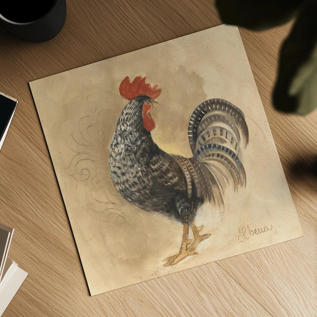 Farm Friend II by Albena Hristova. Shown as a detailed flat fine art print, highlighting archival giclee quality. Available as an archival giclee rolled canvas, fine art paper, or poster print. SKU 54874a.