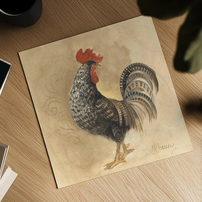 Farm Friend II by Albena Hristova. Shown as a detailed flat fine art print, highlighting archival giclee quality. Available as an archival giclee rolled canvas, fine art paper, or poster print. SKU 54874a.