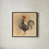 Farm Friend II by Albena Hristova. Shown in a sleek black glass frame for a contemporary gallery look. Available as an archival giclee rolled canvas, fine art paper, or poster print. SKU 54874a.