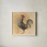 Farm Friend II by Albena Hristova. Shown in a crisp white glass frame for a clean and minimalist style. Available as an archival giclee rolled canvas, fine art paper, or poster print. SKU 54874a.