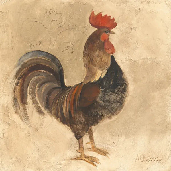 Farm Friend III by Albena Hristova. SKU 54875a. Archival Giclee Fine art print for wall decor.