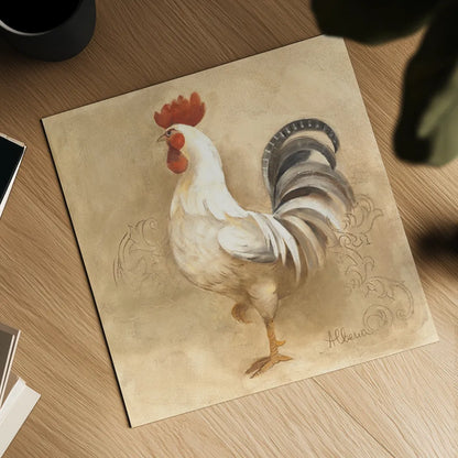 Farm Friend IV by Albena Hristova. Shown as a detailed flat fine art print, highlighting archival giclee quality. Available as an archival giclee rolled canvas, fine art paper, or poster print. SKU 54876a.