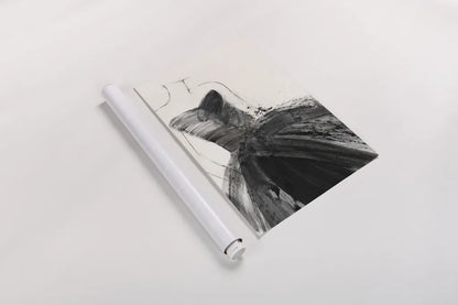 Fashionista III Crop by Albena Hristova. shown as a rolled paper print. Available as archival giclee rolled canvas, fine art paper, or poster print. SKU 34621h.