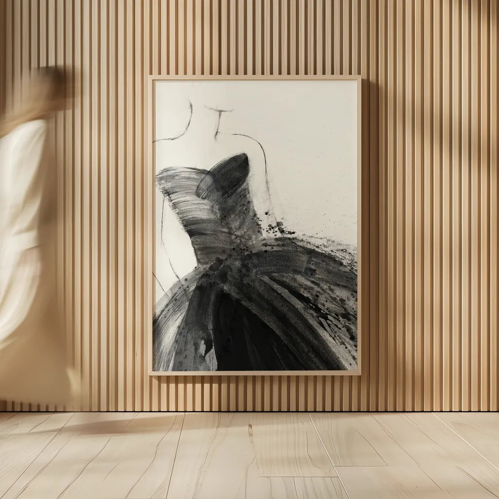 Fashionista III Crop by Albena Hristova. shown as over sized large wall art. Available as an archival giclee rolled canvas, fine art paper, or poster print. SKU 34621h.