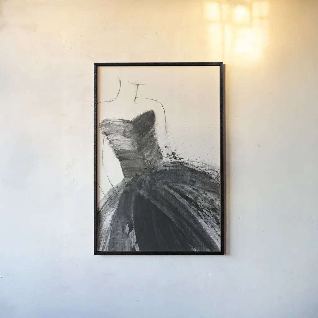 Fashionista III Crop by Albena Hristova. shown as a paper print in a black flame. Available as a archival giclee rolled canvas, fine art paper, or poster print. SKU 34621h.