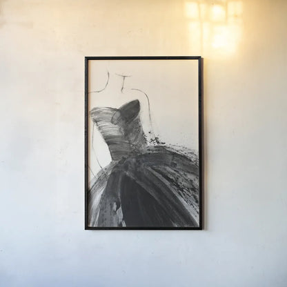 Fashionista III Crop by Albena Hristova. shown as a paper print in a black flame. Available as a archival giclee rolled canvas, fine art paper, or poster print. SKU 34621h.