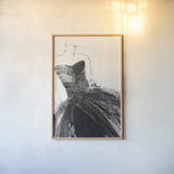 Fashionista III Crop by Albena Hristova. shown as a paper print in a natural frame. Available as a archival giclee rolled canvas, fine art paper, or poster print. SKU 34621h.