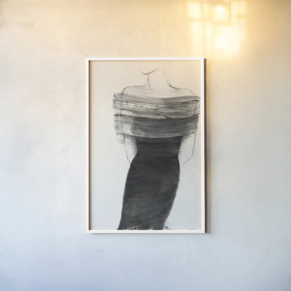 Fashionista IV Crop by Albena Hristova. shown as a paper print in a white frame. Available as a archival giclee rolled canvas, fine art paper, or poster print. SKU 34622h.