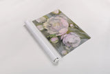 Favorite Peonies by Albena Hristova. shown as a rolled paper print. Available as archival giclee rolled canvas, fine art paper, or poster print. SKU 59662h.