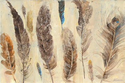 Feather Study by Albena Hristova. SKU 24330i. Archival Giclee Fine art print for wall decor.