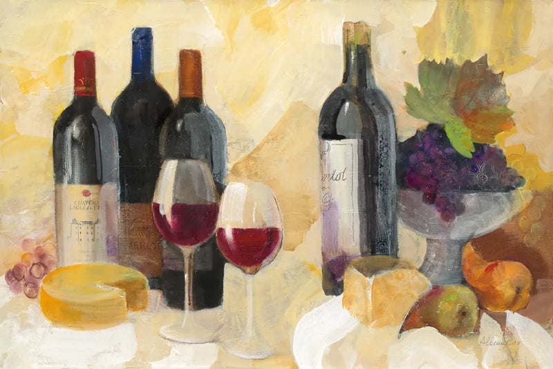 Fine Vintage Reds by Albena Hristova. SKU 49939i. Archival Giclee Fine art print for wall decor.