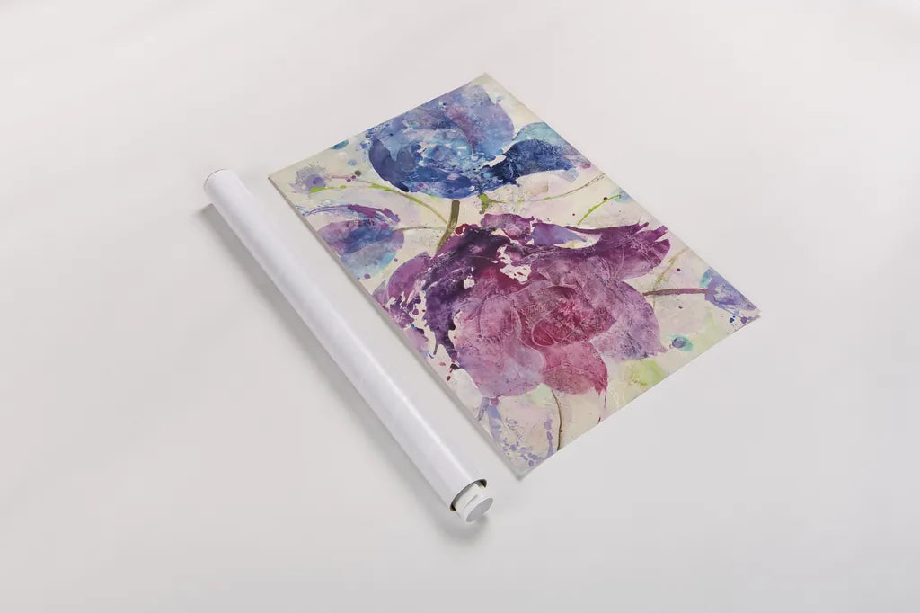 Fireworks Abstract v2 by Albena Hristova. shown as a rolled paper print. Available as archival giclee rolled canvas, fine art paper, or poster print. SKU 35966i.