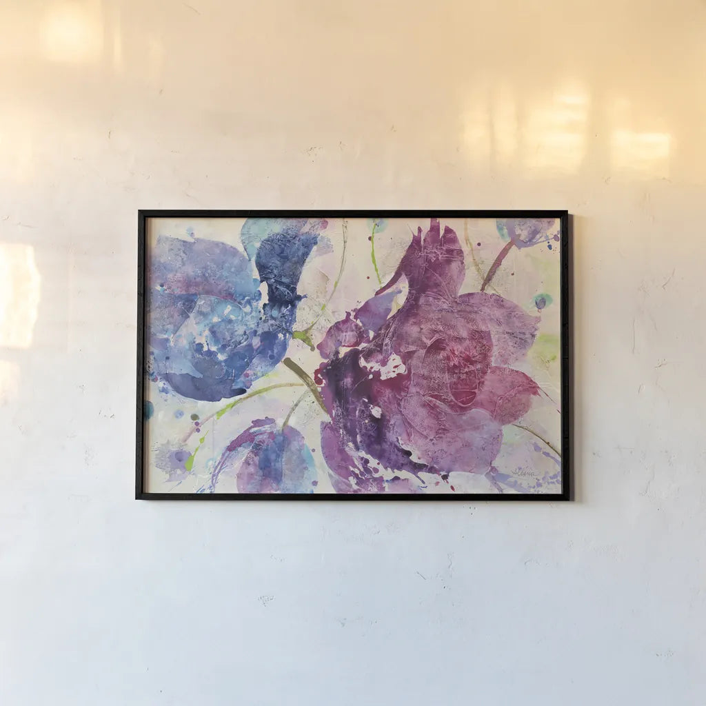 Fireworks Abstract v2 by Albena Hristova. shown as a paper print in a black flame. Available as a archival giclee rolled canvas, fine art paper, or poster print. SKU 35966i.