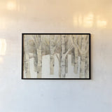 First Snow by Albena Hristova. shown as a paper print in a black flame. Available as a archival giclee rolled canvas, fine art paper, or poster print. SKU 38925i.