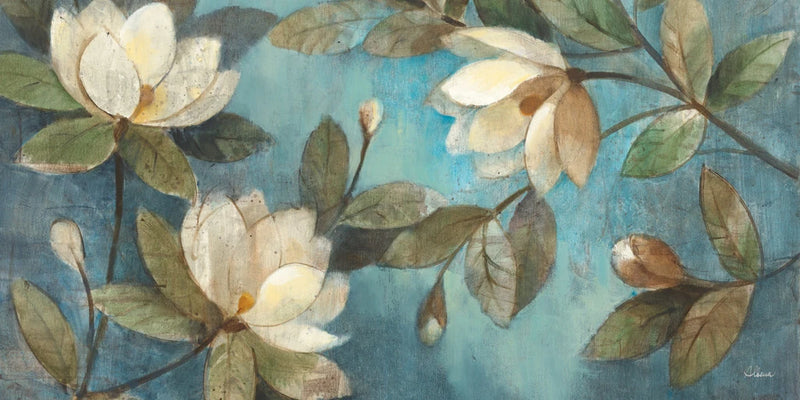 Floating Magnolias Crop by Albena Hristova