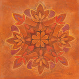 Floral Block Design III Tile IV by Albena Hristova. SKU 54899a. Archival Giclee Fine art print for wall decor.