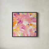 Flow by Albena Hristova. Shown in a sleek black glass frame for a contemporary gallery look. Available as an archival giclee rolled canvas, fine art paper, or poster print. SKU 21228a.