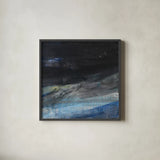 Flow I by Albena Hristova. Shown in a sleek black glass frame for a contemporary gallery look. Available as an archival giclee rolled canvas, fine art paper, or poster print. SKU 77988a.
