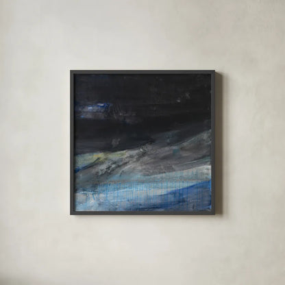 Flow I by Albena Hristova. Shown in a sleek black glass frame for a contemporary gallery look. Available as an archival giclee rolled canvas, fine art paper, or poster print. SKU 77988a.