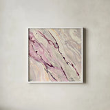 Flowing II by Albena Hristova. Shown in a crisp white glass frame for a clean and minimalist style. Available as an archival giclee rolled canvas, fine art paper, or poster print. SKU 38922a.